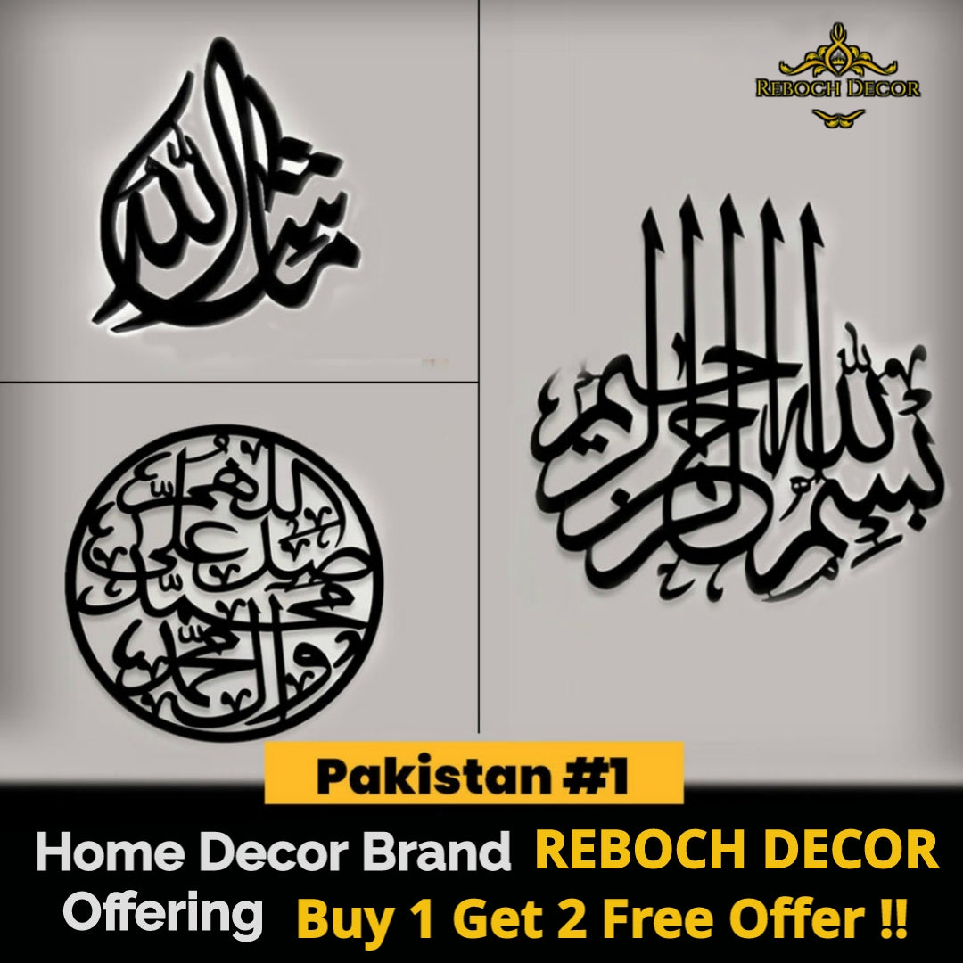 Buy 1 Get 2 Free Calligraphic Designs - Bless Friday Sale
