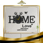 Home Love Wooden Wall Clock - REBOCH DECOR