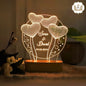 Round shaped customised lamp