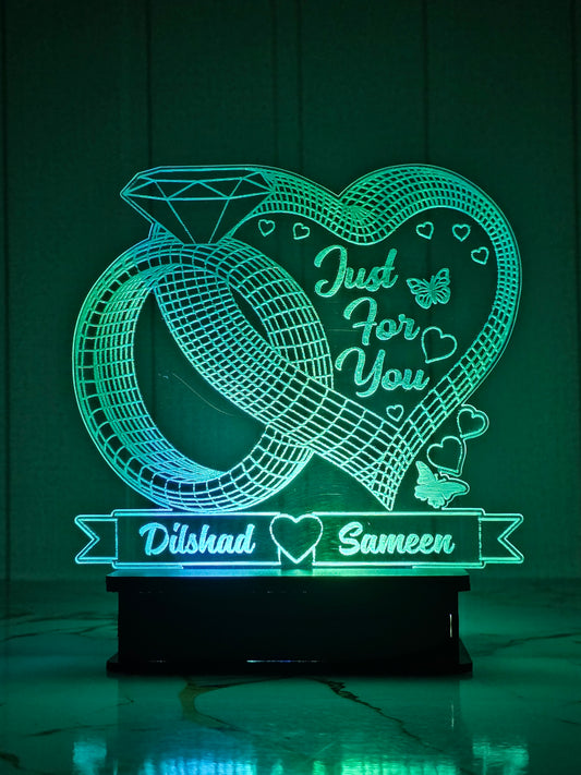 Just For you Customised Lamp