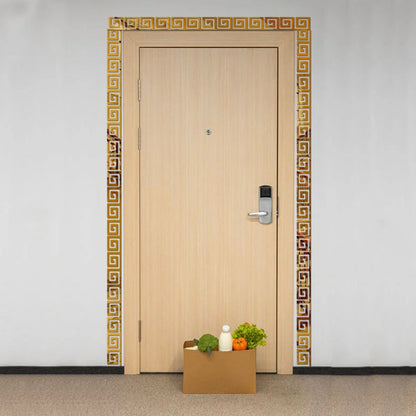 Border Greek Mirror Wall Sticker