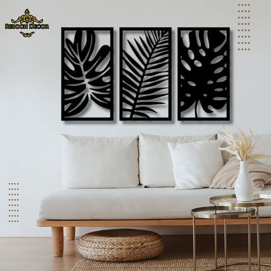 3D Leaves Wooden Wall Decor - REBOCH DECOR