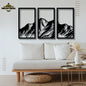 3D Mountain Wooden Wall Decor - REBOCH DECOR