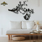 Birds On Nest Wooden Wall Decor - REBOCH DECOR